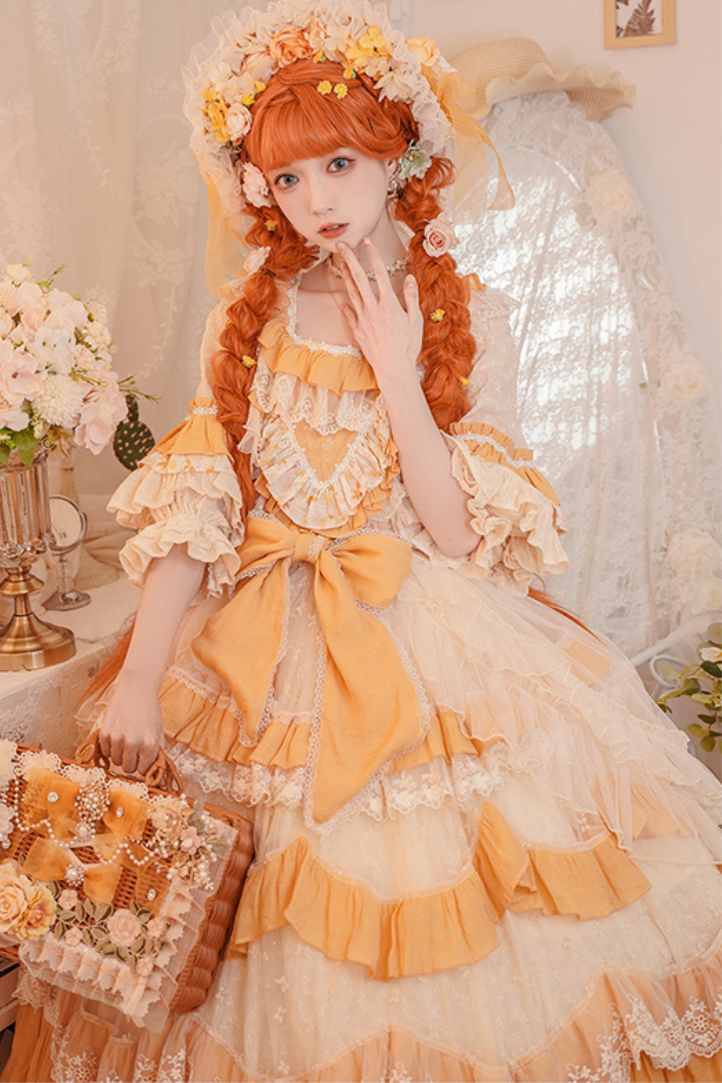Retro Wedding Girly Lolita Dress