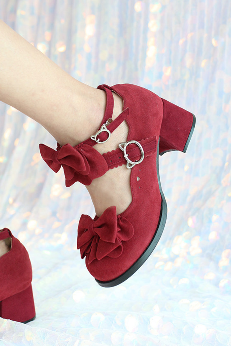 Mary Jane Mid-heel Lolita Shoes