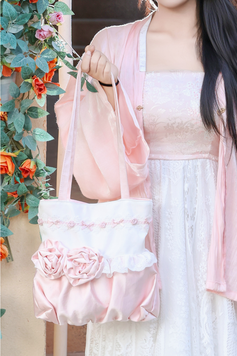 Peach Rose Lolita Bag