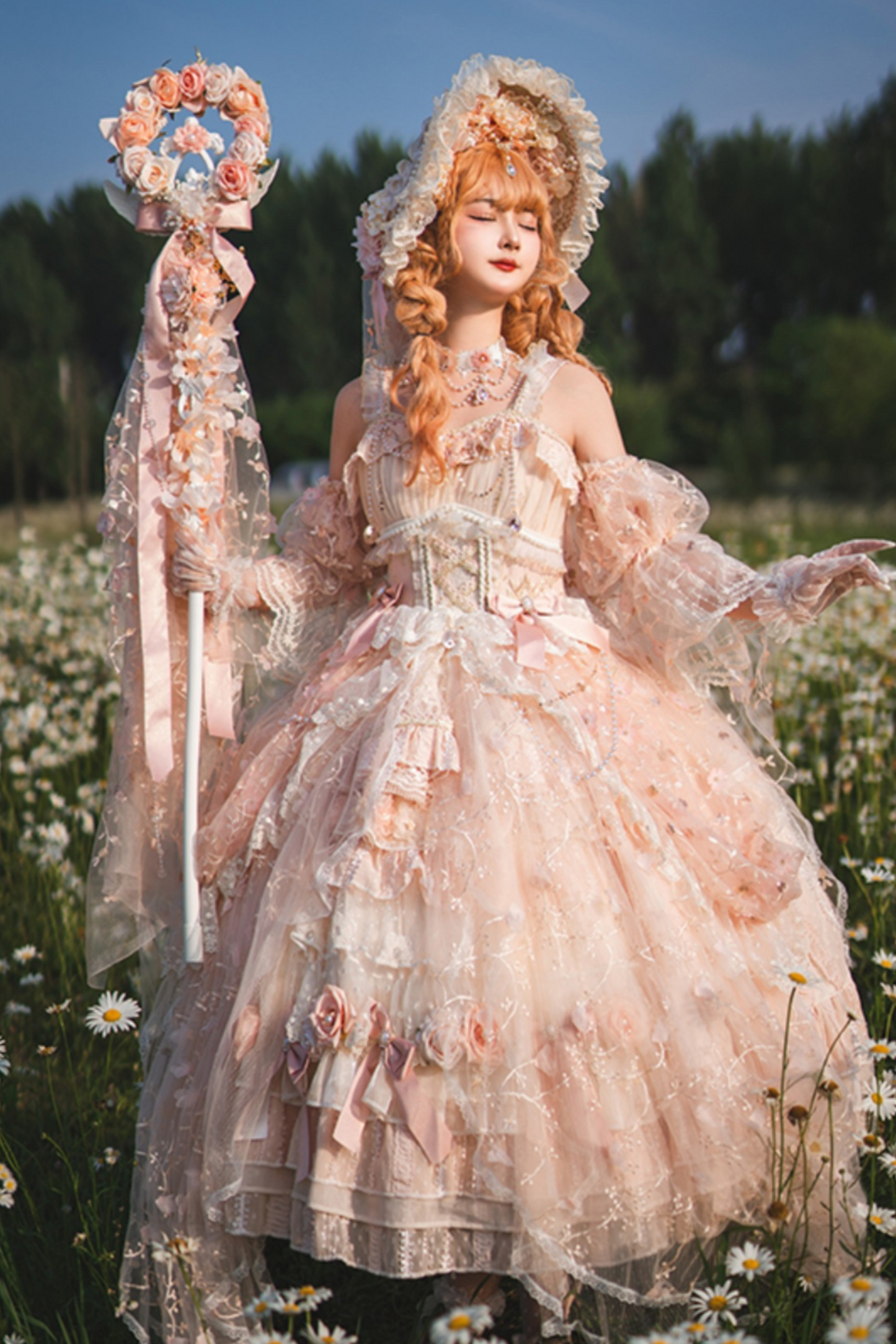 Sweet Wedding Original Girl Chiffon Dress