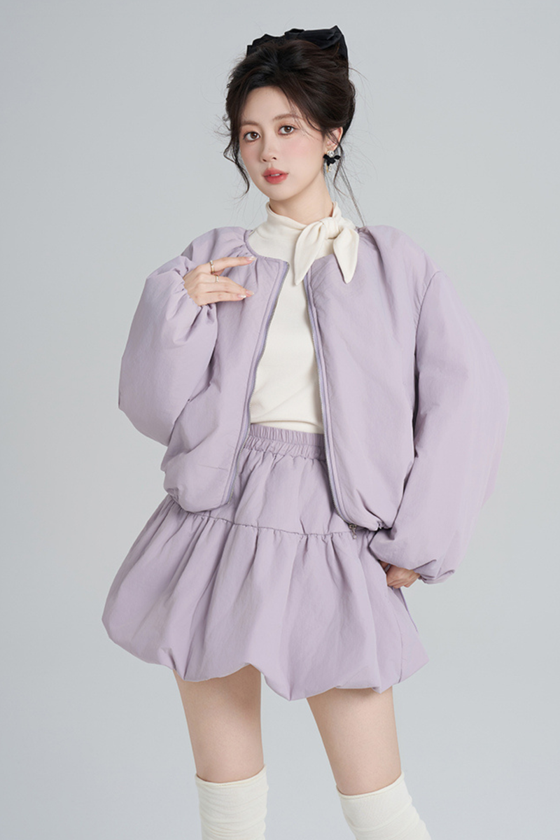 Macaron Zip Outer + Skirt