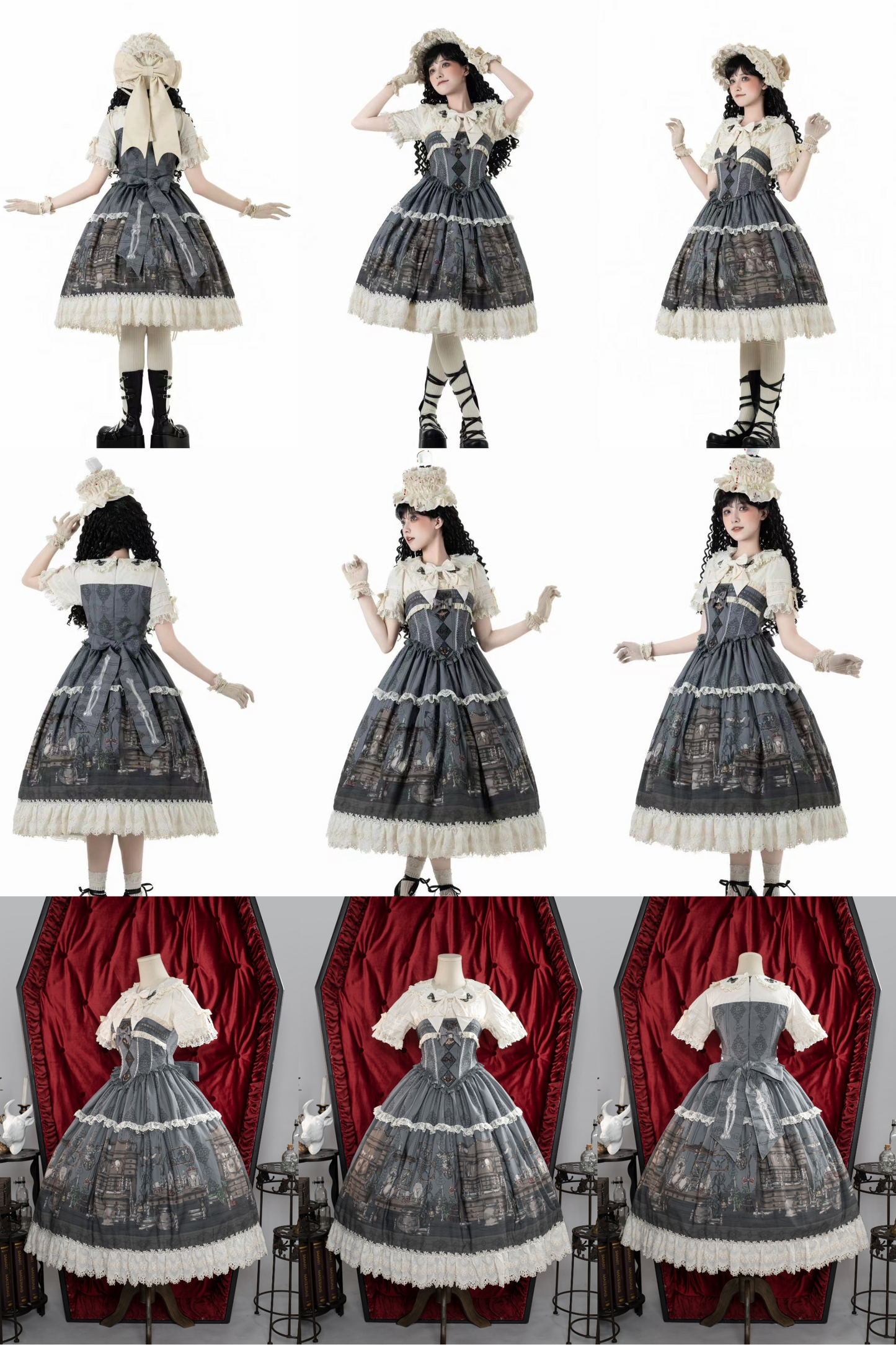 Spell Collection Room Stitch Fake Two Piece Dress