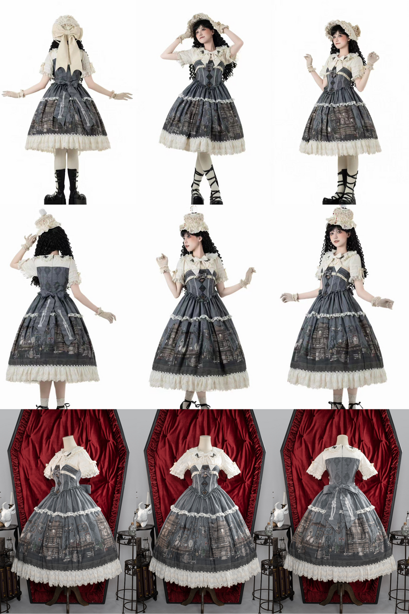 Spell Collection Room Stitch Fake Two Piece Dress