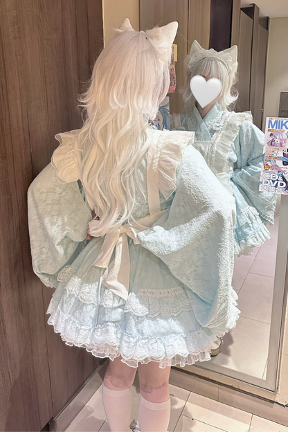 Full Lace Cotton Apron Subculture Skirt