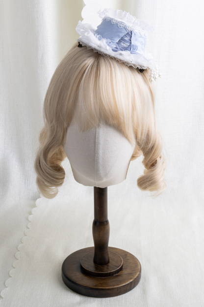 Lace Hat Lolita Clip