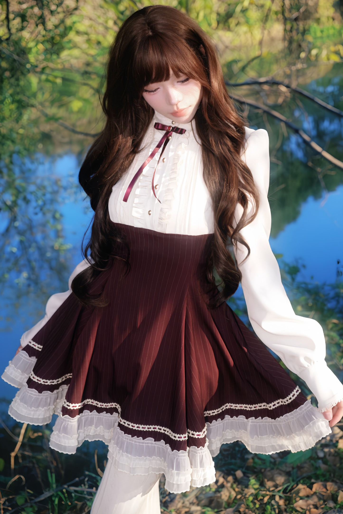 French Retro Girly Dress