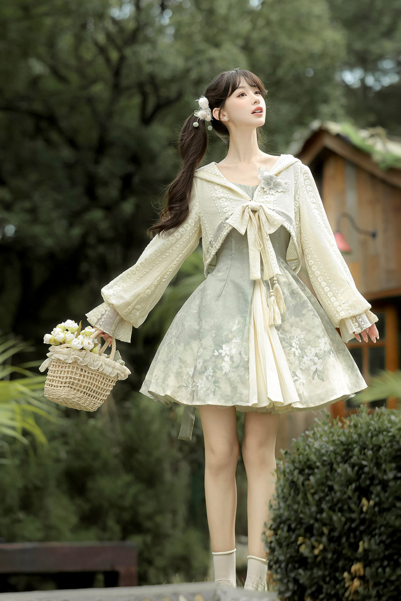 Forever Island Fragrance Cheongsam + Jacket