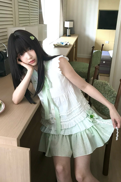 Four Leaf Clover Top + Skirt