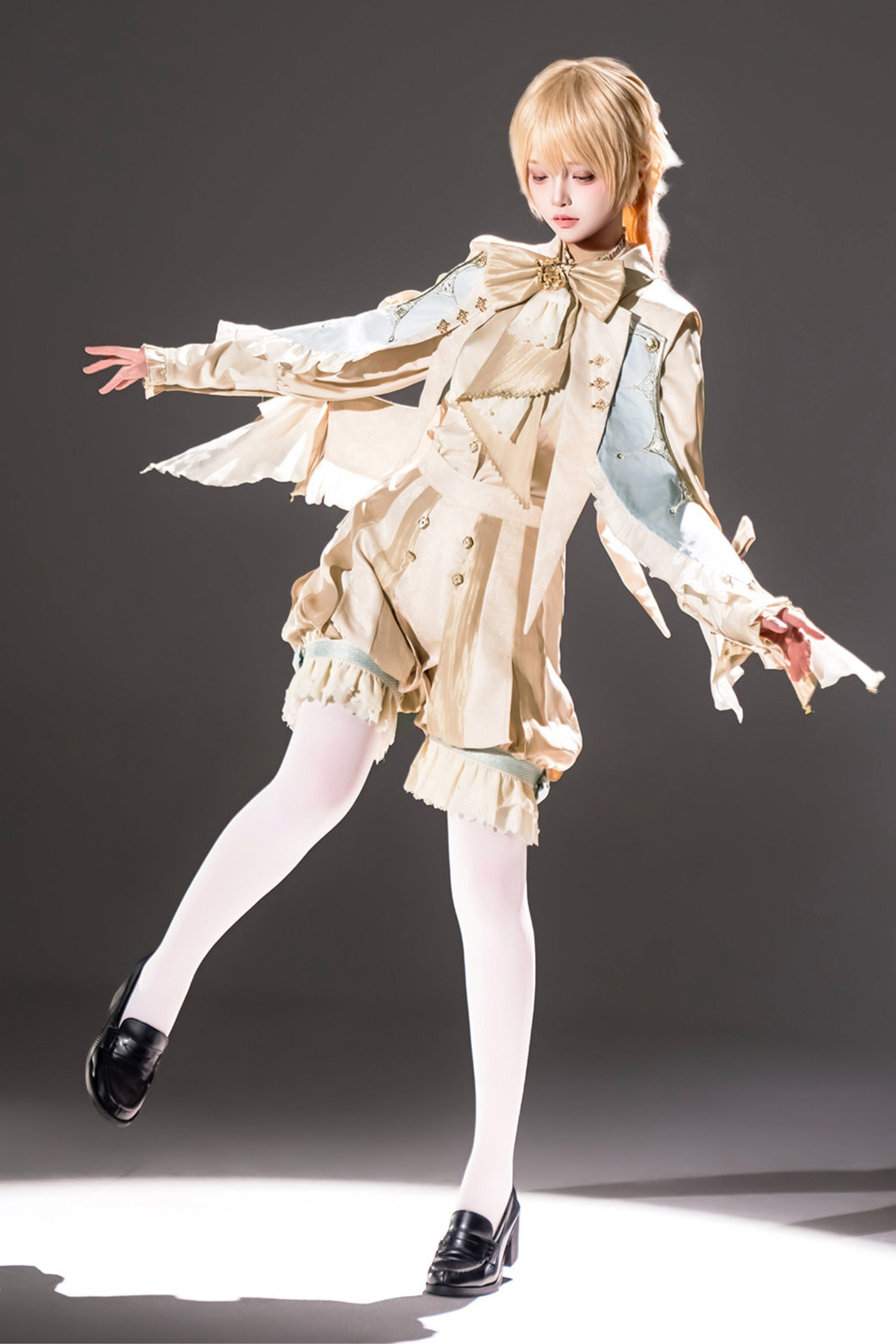 Fairy Tale Prince Lolita Top + Pants + Fake Collar