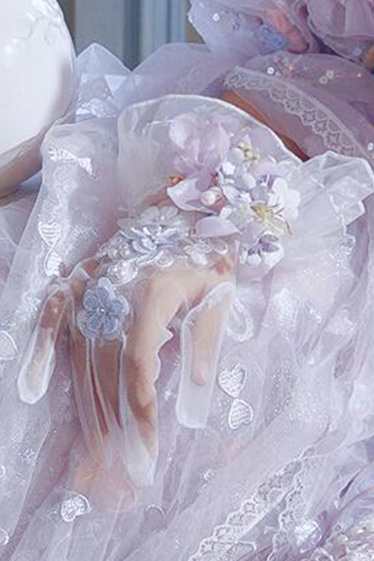 Princess Scepter Lolita Accessories Hat + Necklace + Glove + Scepter