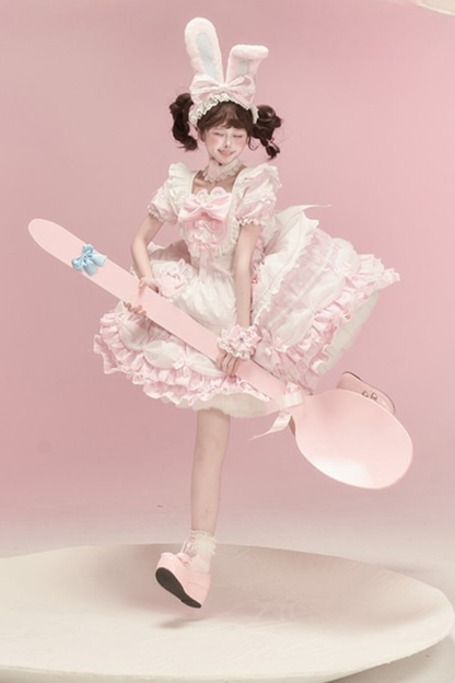 Sweet Lolita Cake Maid Dress