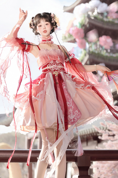 Pop Chinese-style Wing Lolita Dress