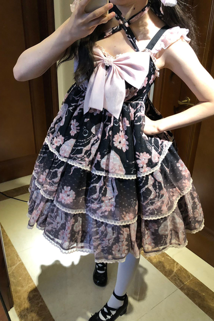Sweet Jellyfish Sleeveless Lolita Dress