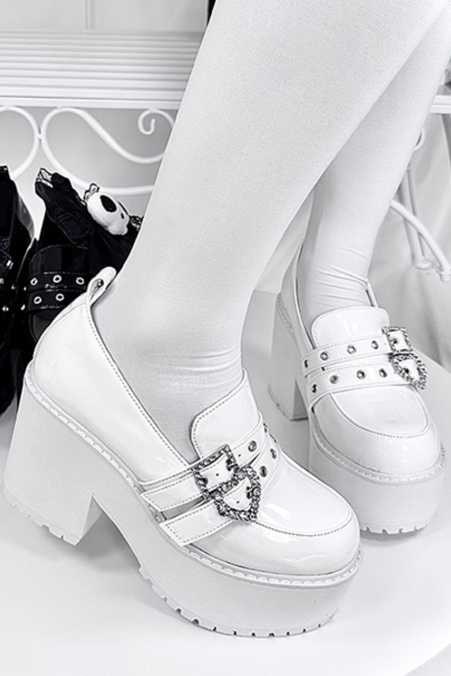 Heart Ring Platform Shoes