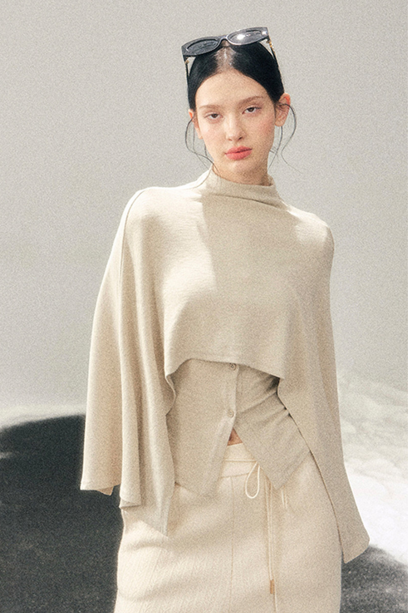 Mode Tight Shawl + Top