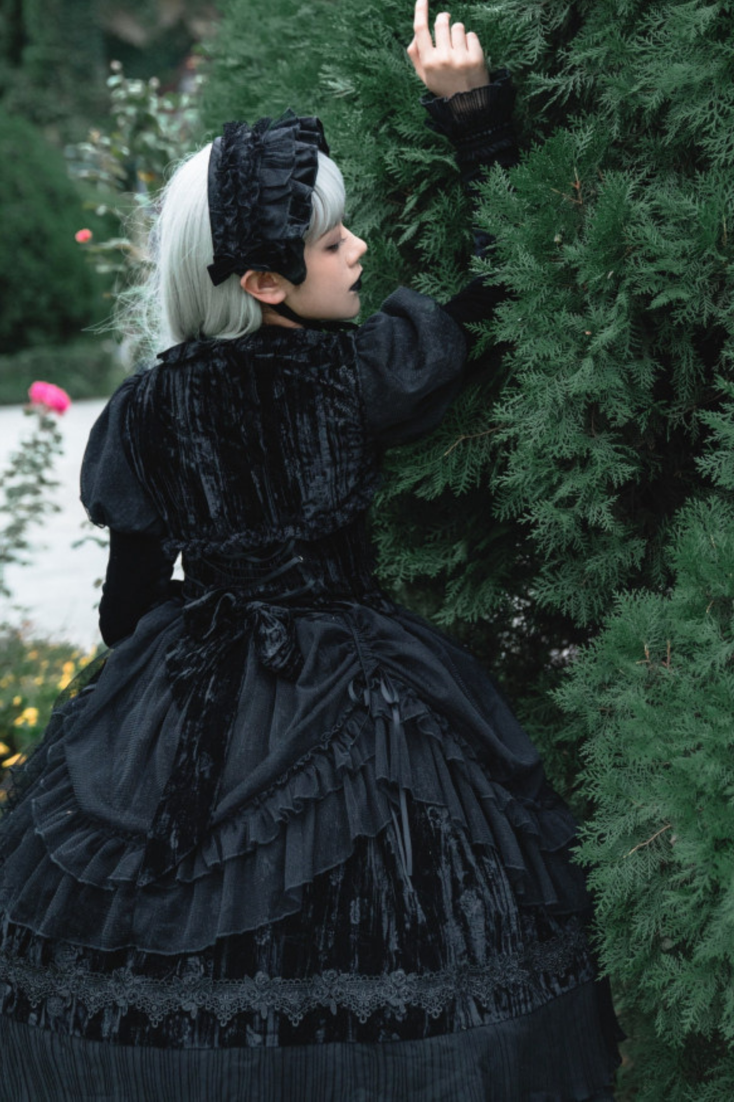 Gothic Doll Lolita Dress + Short Jacket