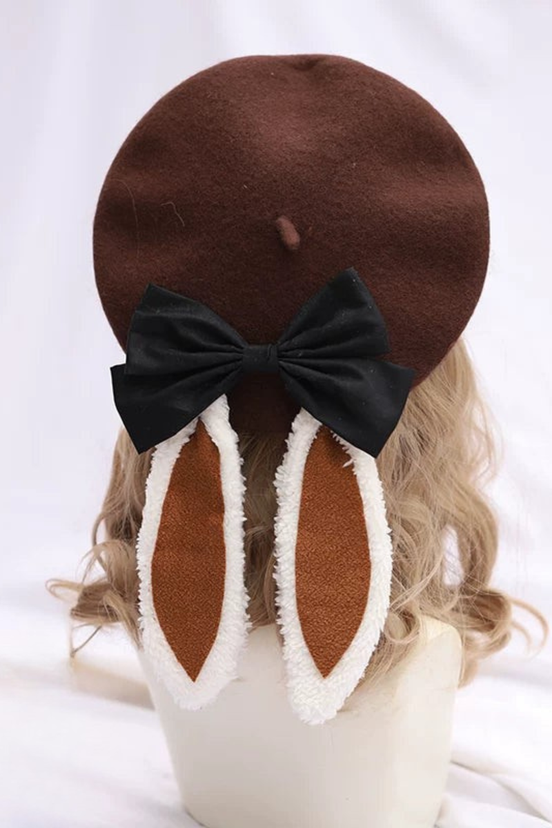Sweet Maid Rabbit Beret