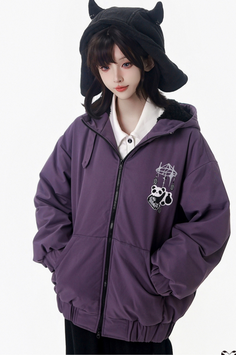 Blackberry Hood Jacket + Tops + Pants + Skirt