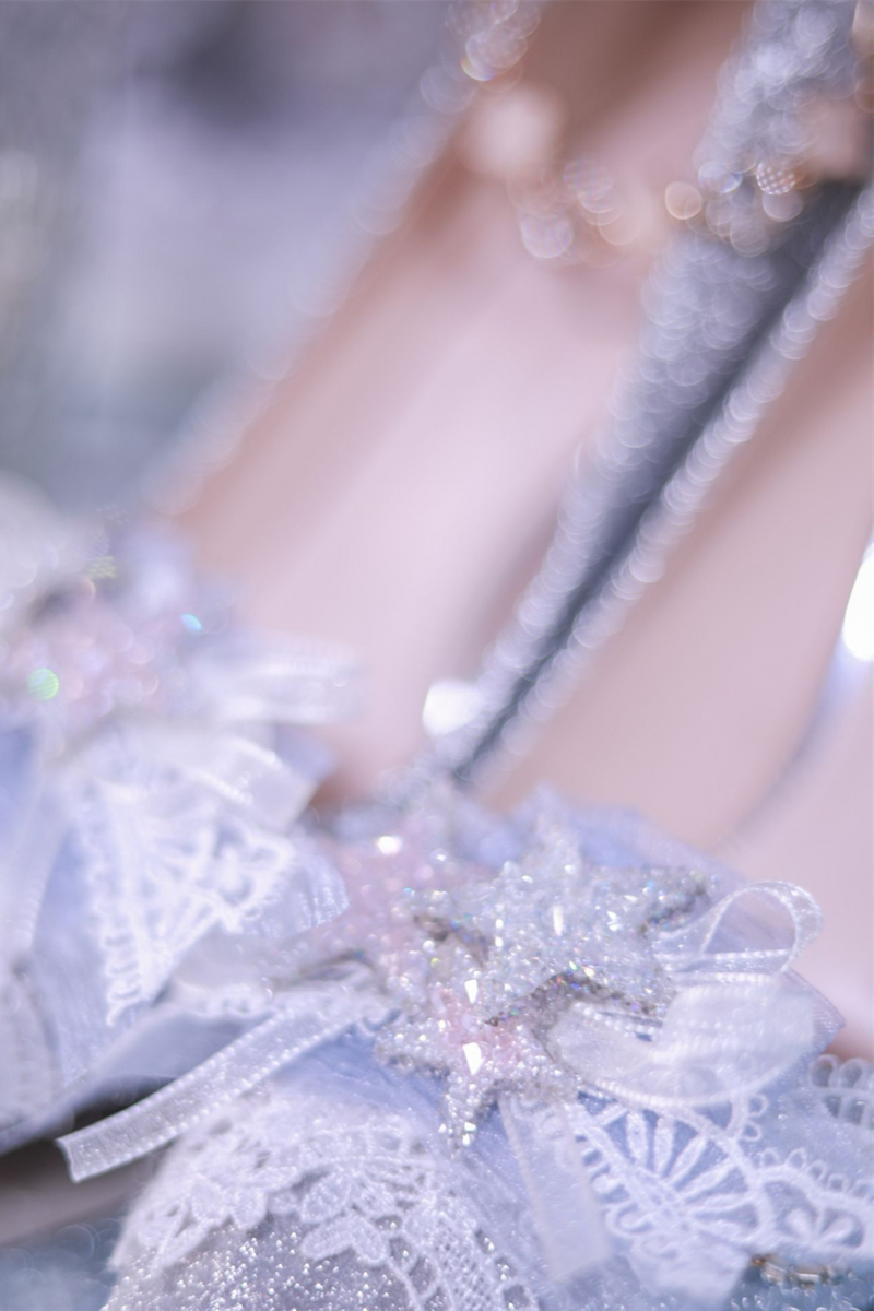 Shiny Wedding Shoes
