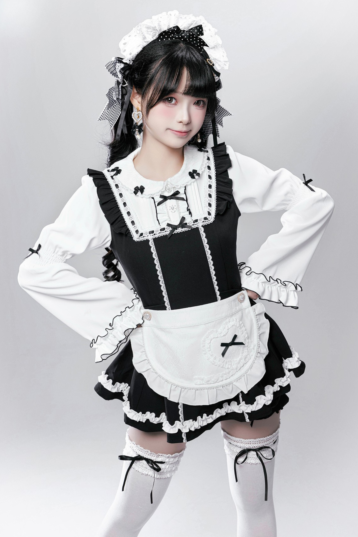 Sweet Maid Top + Shorts + Apron