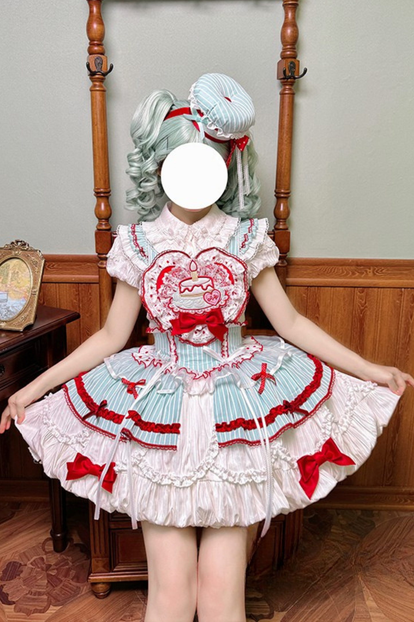 [pre-order Deadline: September 27] Twin Tiered Lolita Series Hair Accessories + Ribbon