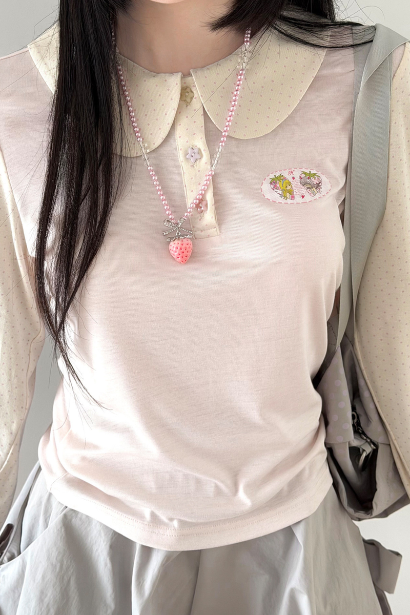 Sugar Heart Long Sleeve Top + Skirt