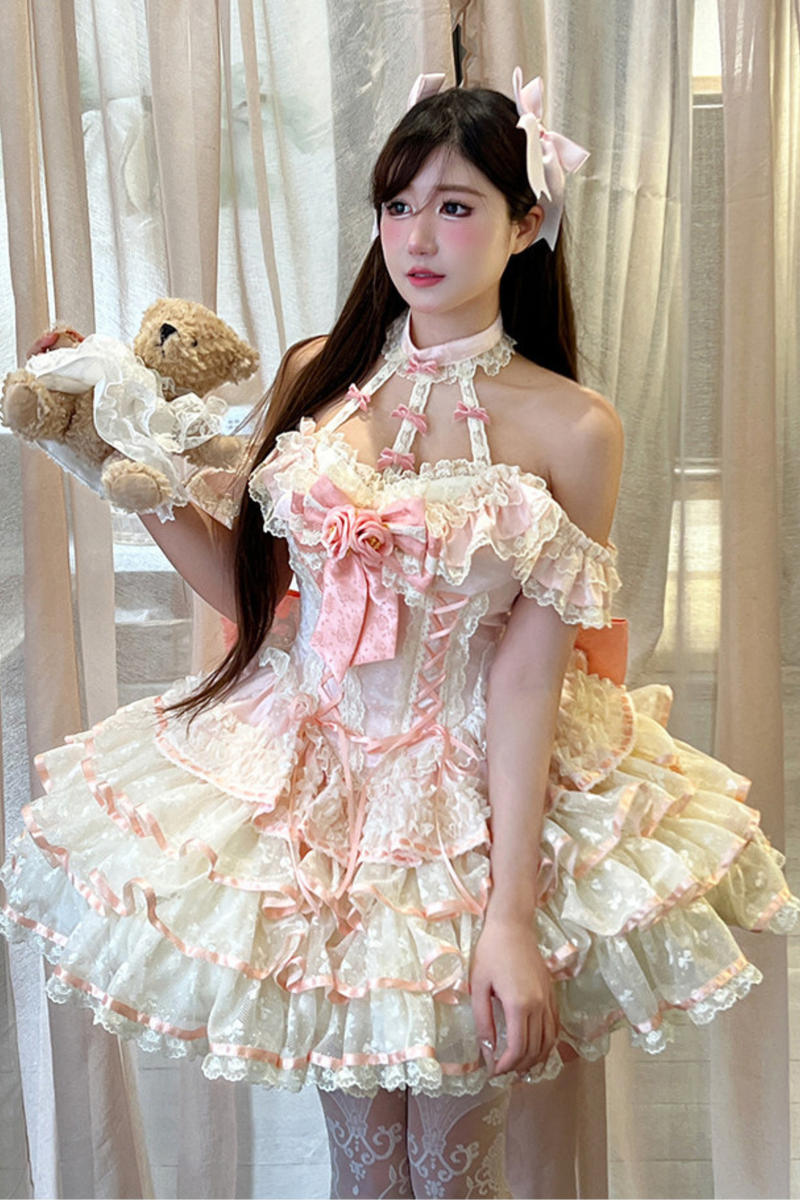 Rose Lace Fairy Dress
