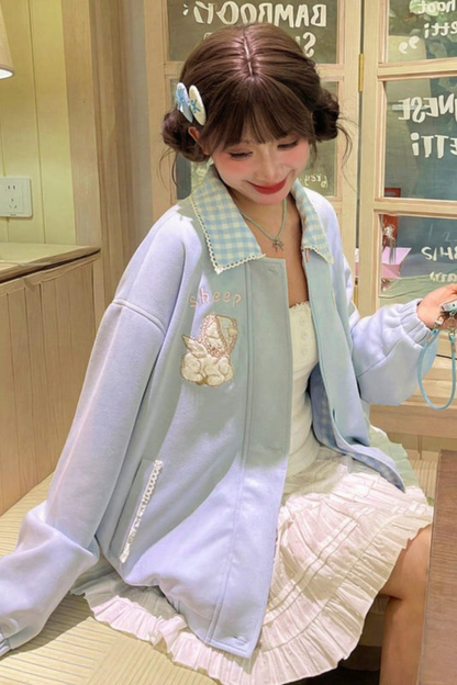 Check Patchwork Jacket