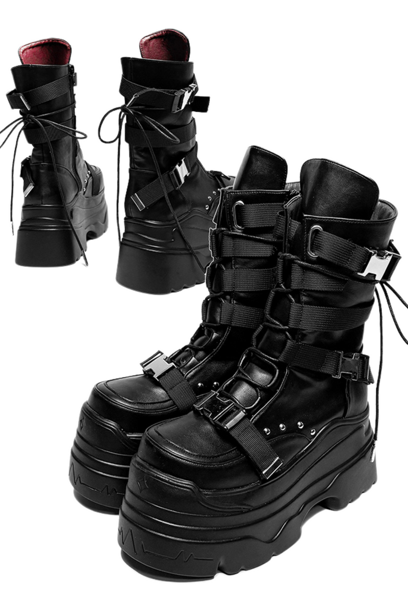 Cyber Academy Subculture Platform Boots