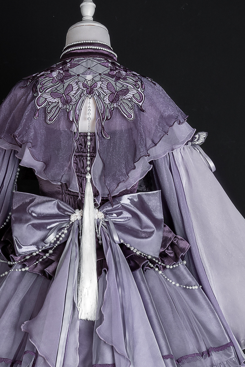[pre-order] Dark Chinese-style Lolita Fairy Fairy Dress + Shoulder + Sleeve