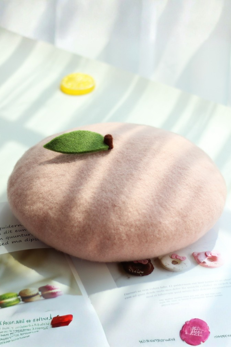 Peach Beret