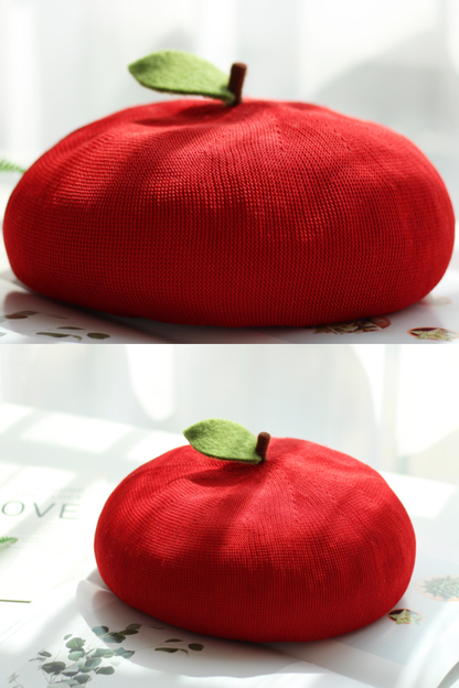 Apple-orange Beret
