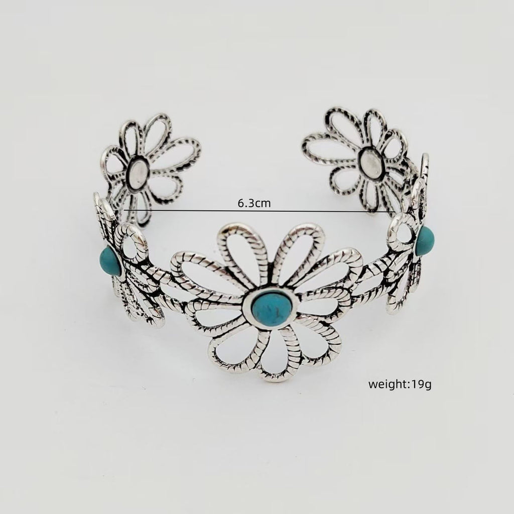 Blooming Spirit Turquoise Bracelet