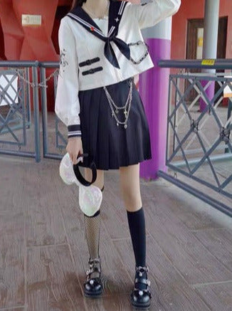 Nya Kokoro Lolita Retro Soft Girl Round Toe Shoes