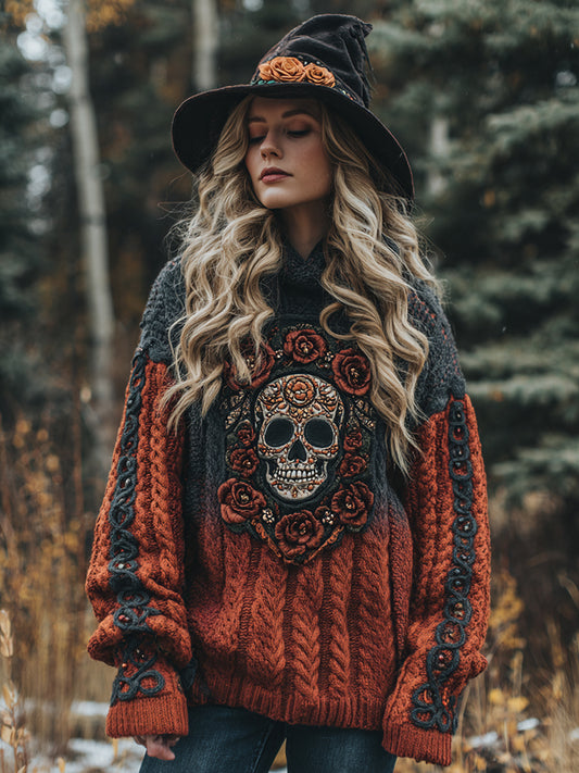 Subtly Elegant Sweater with a Refined Vintage Look