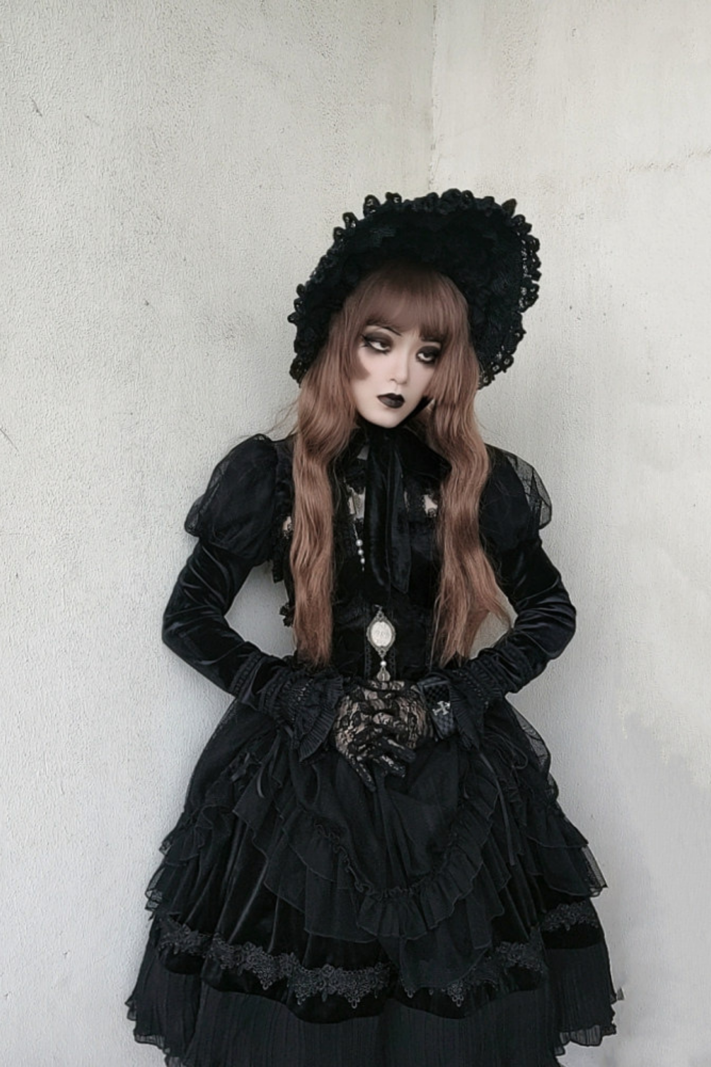 Gothic Doll Lolita Dress + Short Jacket