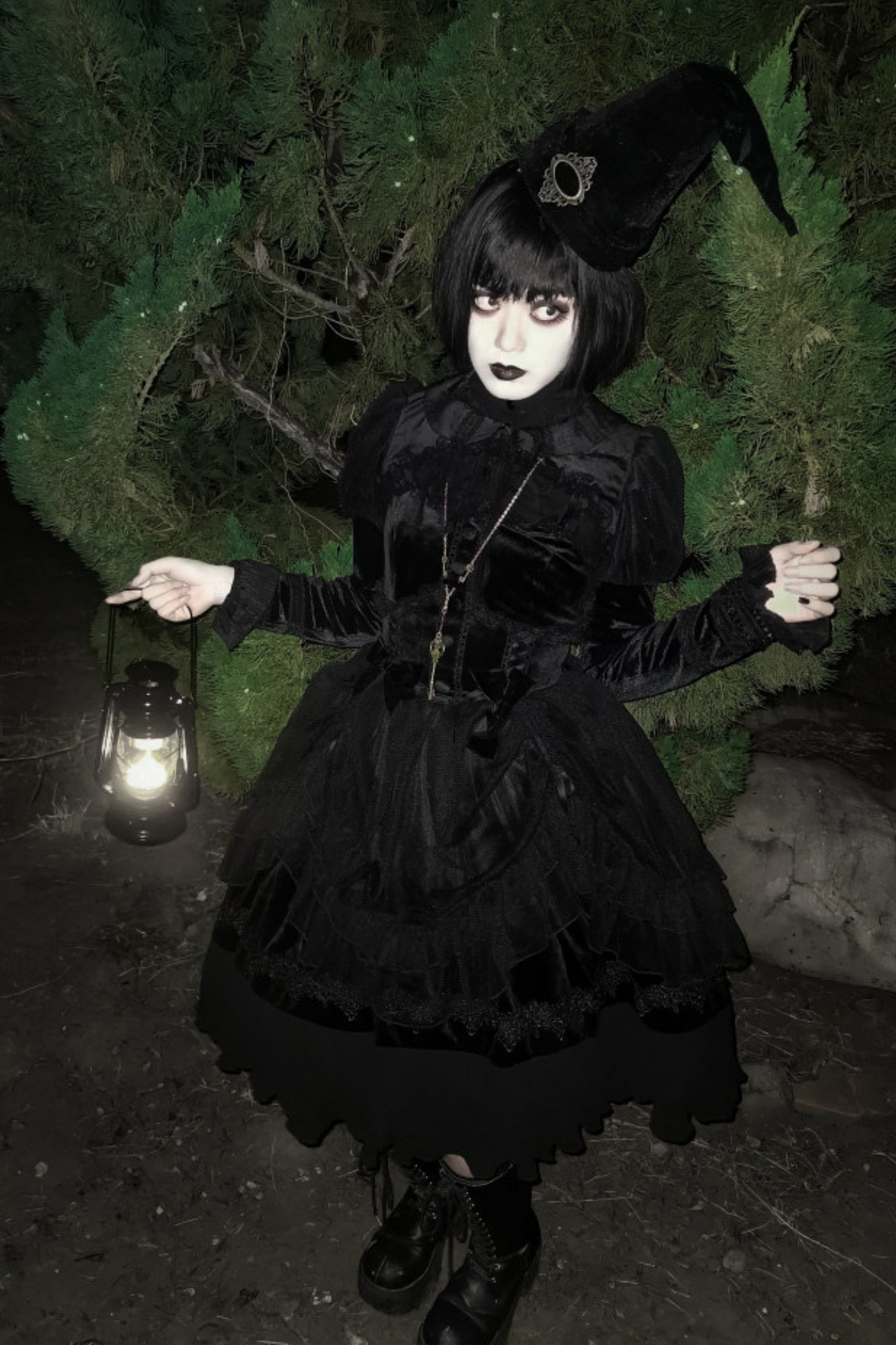 Gothic Doll Lolita Dress + Short Jacket