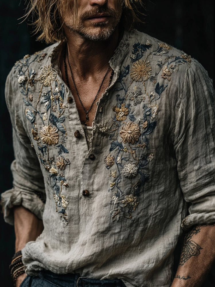 Finely Styled Shirt with a Classic Vintage Look