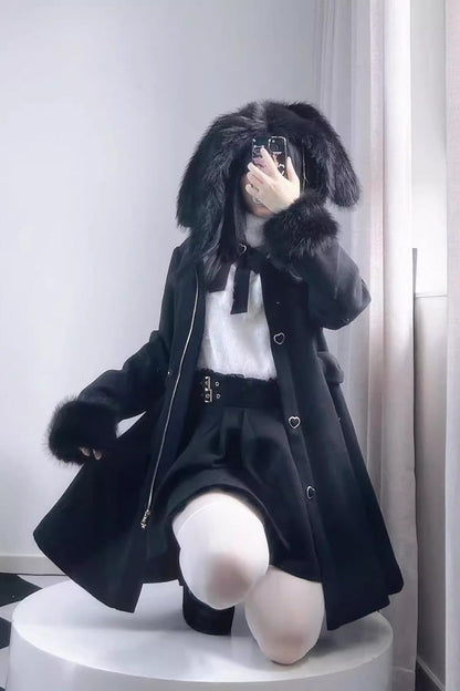 Classic Vintage Coat with a Flattering Fit