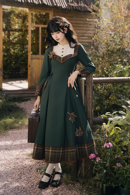 Classic Vintage Dress with a Flattering Fit