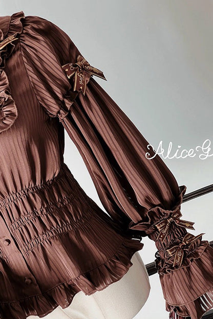 Vintage Inspired Blouse with a Contemporary Edge