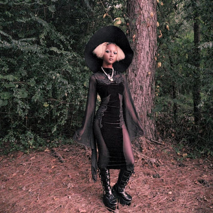 The Black Vamp Dress