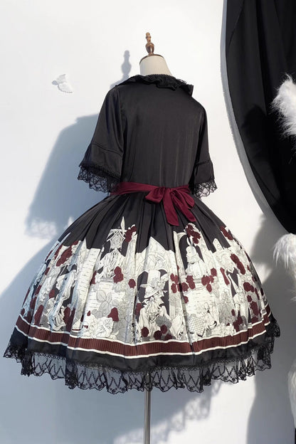 Classic Vintage Dress with a Flattering Fit