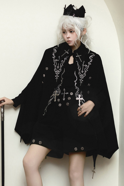 Eternal Night Gothic Cape + Tops + Pants