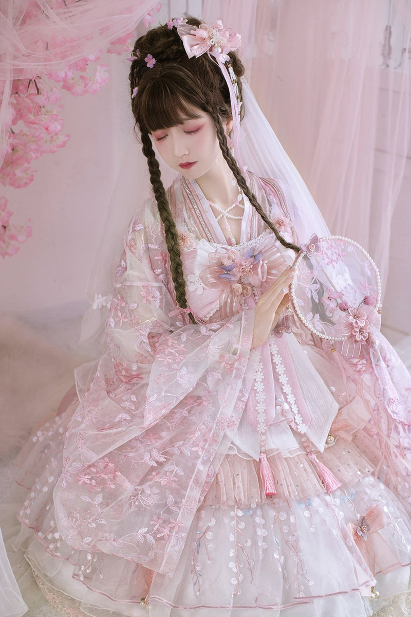 Sakura Sweet Chinese-style Lolita Dress