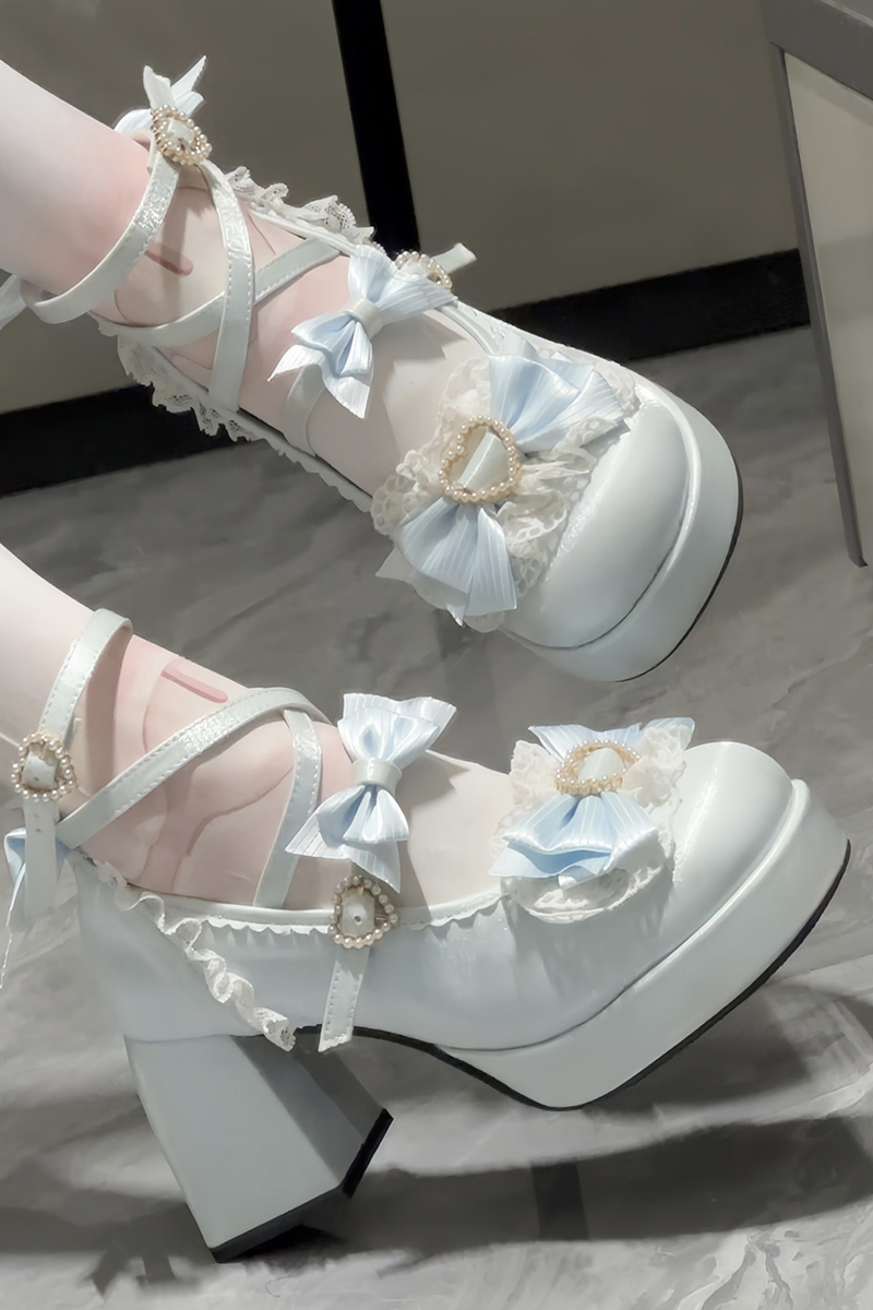 Ribbon Lolita Heels