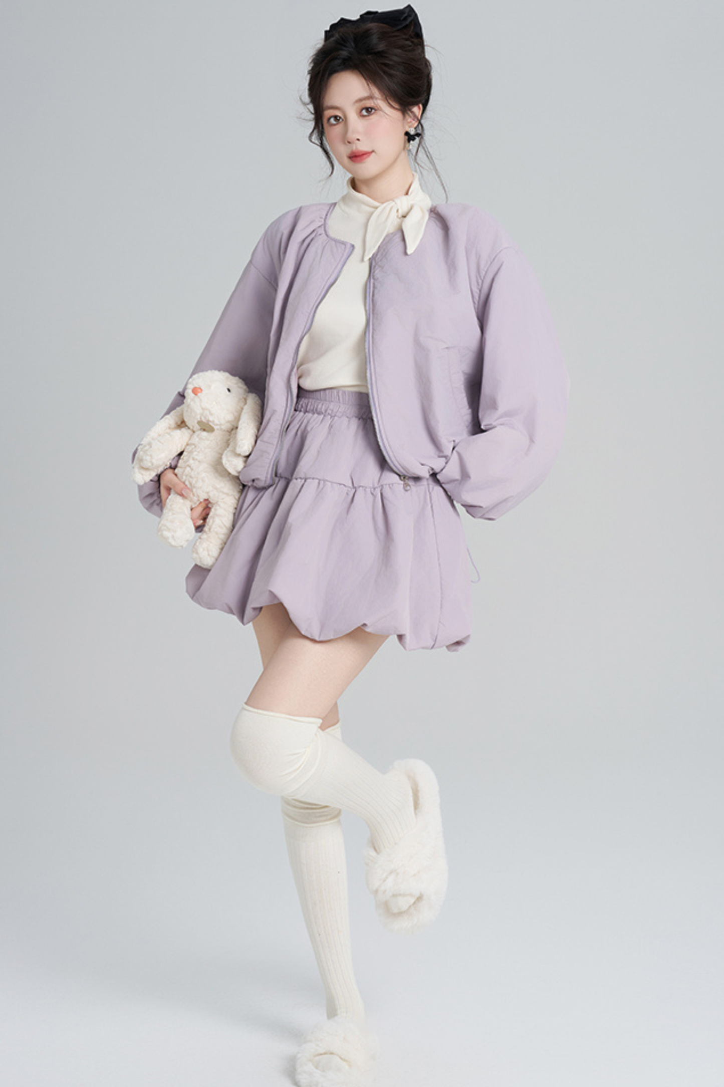 Macaron Zip Outer + Skirt
