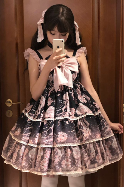 Sweet Jellyfish Sleeveless Lolita Dress