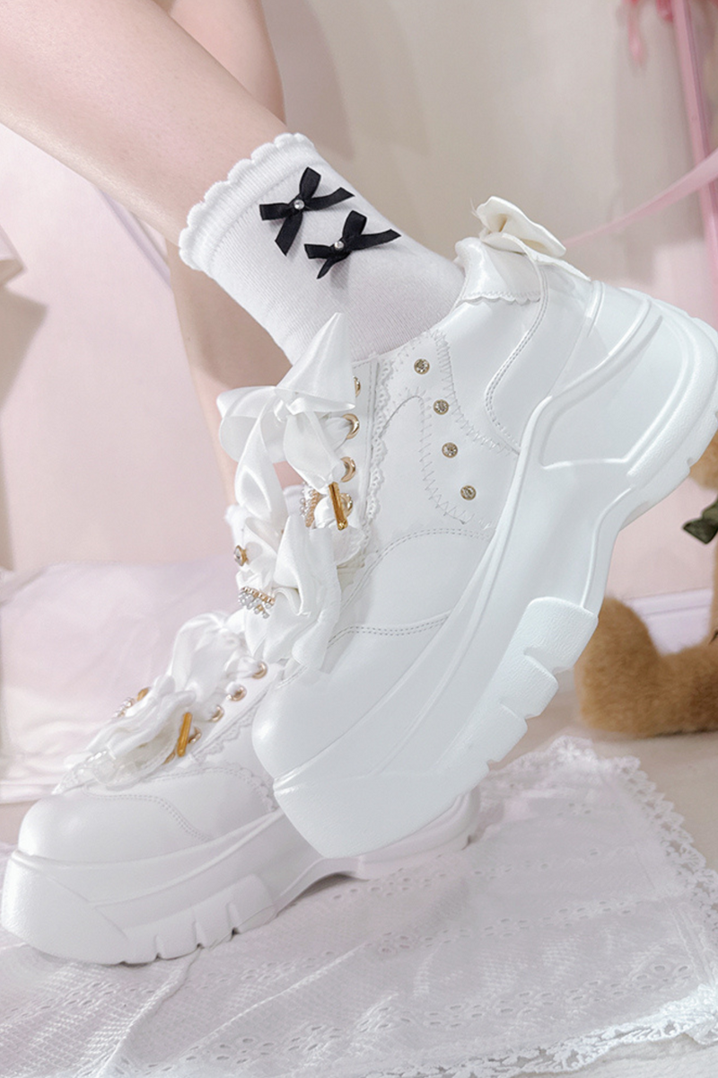 Heart Bubble Muffin Shoes