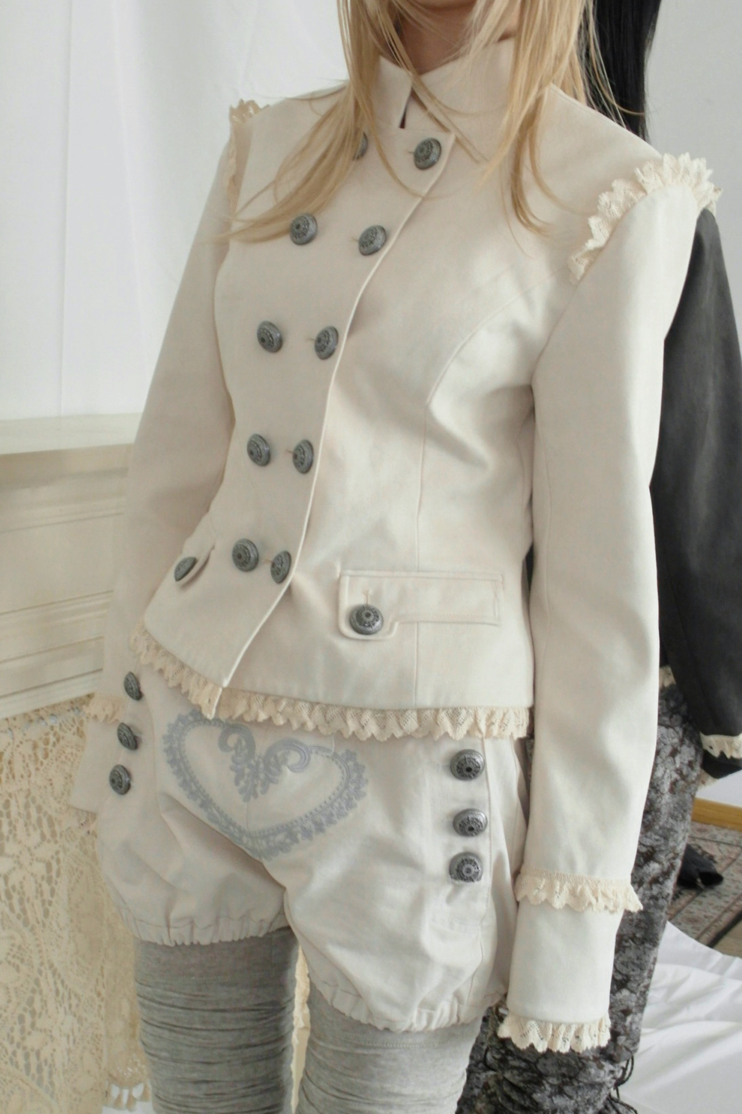 Medieval Suede Coat Jacket
